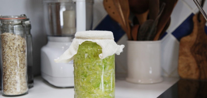 making my week | homemade sauerkraut