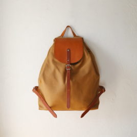 Knapsack in Cinnamon Brown