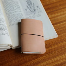 ~ Leather Notebook, Refillable
